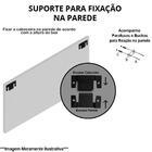 Cabeceira Cama Box Solteiro 90cm D10 Safira Suede Marrom