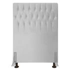 Cabeceira Cama Box Solteiro 90cm D10 Topázio Corano Branco -
