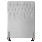Cabeceira Cama Box Solteiro 90cm D10 Topázio Corano Branco -