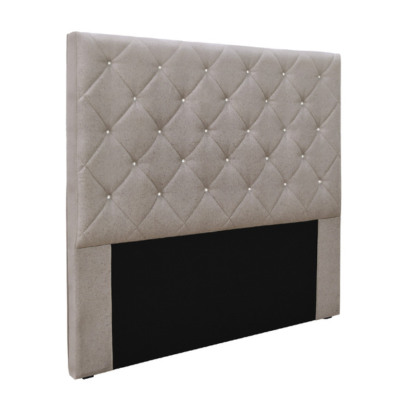 Cabeceira Cama Box Solteiro 90cm Dora Linho Rústico - Loja Sh