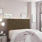 Cabeceira Cama Box Solteiro 90cm Elisa Suede - Loja Sheep - C