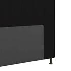 Cabeceira Cama Box Solteiro 90cm Malibu Corano Preto - Fdecor