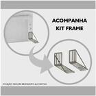 Cabeceira Cama Box Solteiro 90cm Rubi D10 Corano Branco