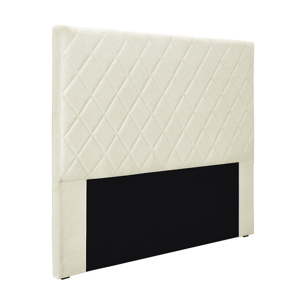 Cabeceira Cama Box Solteiro 90cm Tina Linho Rústico - Loja Sh