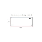 Cabeceira Cama Box Solteiro Bloco Único Alce Couch Linho Bege