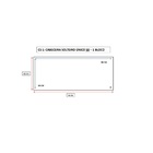 Cabeceira Cama Box Solteiro Bloco Único Alce Couch Linho Cinz