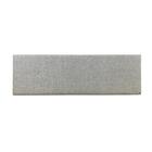 Cabeceira Cama Box Solteiro Bloco Único Alce Couch Linho Cinz