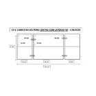 Cabeceira Cama Box Solteiro Centro Com Laterais Alce Couch Su