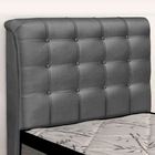 Cabeceira Cama Box Solteiro Ciara 90cm Botonê Com Frame Suede