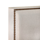 Cabeceira Cama Box Solteiro Com Tachas 100 Cm Vicenza L02 Lin