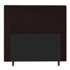 Cabeceira Cama Box Solteiro Gênova 90cm Corano Marrom - Desk