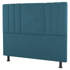 Cabeceira Cama Box Solteiro Grace 90cm Suede Turquesa - Desk