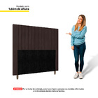 Cabeceira Cama Box Solteiro Nala 90cm Linho Marrom - Desk Des