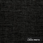 Cabeceira Cama Box Solteiro Nice 100cm Linho Preto - Desk Des