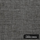 Cabeceira Cama Box Solteiro Parisis 90cm Linho Cinza - Desk D