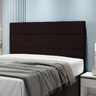 Cabeceira Cama Box Solteiro Ravena 90cm Corano Marrom - Desk