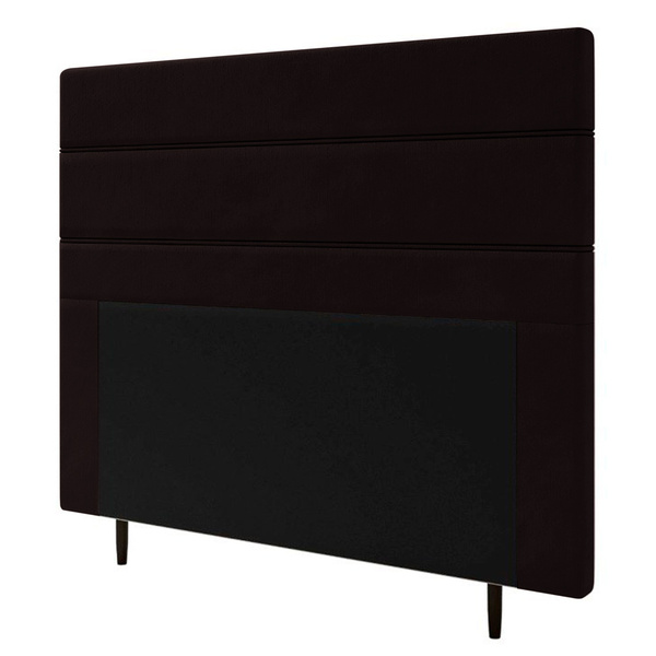 Cabeceira Cama Box Solteiro Ravena 90cm Corano Marrom - Desk