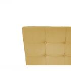 Cabeceira Cama Box Solteiro Slim 90cm Suede Cappucino