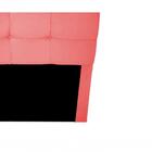 Cabeceira Cama Box Solteiro Slim 90cm Suede Rosé