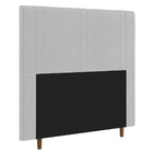 Cabeceira Cama Box Solteiro Vittória 90cm Corano Branco - Des