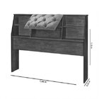 Cabeceira Cama Casal 4 Nichos Nubia Vj Móveis Noce