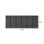 Cabeceira Cama Casal  De Fixar Na Parede Mizza Decor