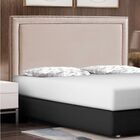 Cabeceira Cama Casal Box Estofado 138 Cm Isadora Veludo Rosé
