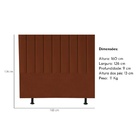 Cabeceira Cama Casal Box Queen 160 Cm Sara Veludo E Frame Ter