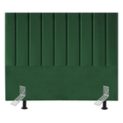 Cabeceira Cama Casal Queen Size 160 Cm Luna Suede E Frame Ver