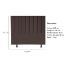 Cabeceira Cama Casal Queen Size 160 Cm Sophia Carla Veludo Ma