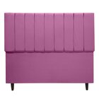 Cabeceira Cama Casal Veludo Premium Rosa