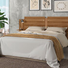 Cabeceira Cama Extensível 4 Tamanhos Com Mesa De Cabeceira Ma