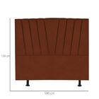 Cabeceira Cama King Box Estofada 195 Cm Belgica Veludo Terrac