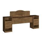 Cabeceira Cama Queen Box Com Mesas Laterais Jequitibá J&a