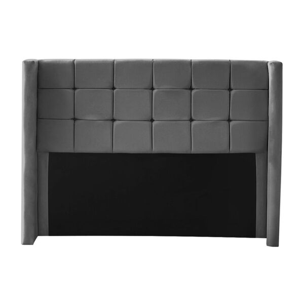 Cabeceira Cama Queen Box Estofado 158 Cm Arizona Linho Cinza