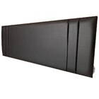 Cabeceira Cama Siena Double Corino Preto King 195 X 60 Rbl