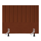 Cabeceira Cama Solteiro Box 100 Cm Esther Veludo E Frame Terr