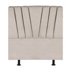 Cabeceira Cama Solteiro Box Estofada 100 Cm Belgica Corino Be