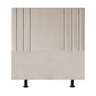 Cabeceira Cama Solteiro Box Estofada 100 Cm Grécia Linho - Be