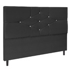 Cabeceira Camboriú Para Cama Box King 195 Cm Suede - Ssx Mult
