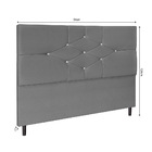 Cabeceira Camboriú Para Cama Box Solteiro 94 Cm Suede - Ssx M