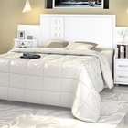 Cabeceira Camily Casal Extensível Branco