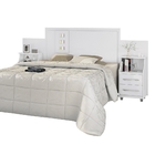 Cabeceira Camily Casal Extensível Branco