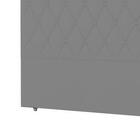 Cabeceira Camponesa Plus Queen 1600mm Linho Cinza - Simbal