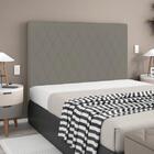 Cabeceira Camponesa Plus Viúva 1000mm Veludo Slim Castor - Si