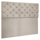 Cabeceira Capitonê Casal 1 40m Jade Suede - Pallazio - Bege
