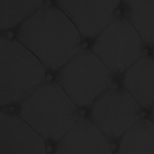 Cabeceira Capitonê Casal 1 40m Jade Suede - Pallazio - Preto