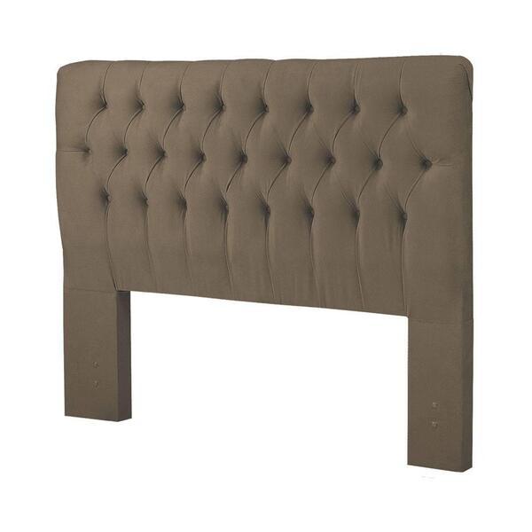 Cabeceira Capitonê King Box Iasmin Atraente Animale Marrom 1,