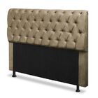 Cabeceira Captonê Pérola Capuccino 140cm Casal