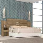 Cabeceira Casal 02 Gavetas Triunfo Demobile